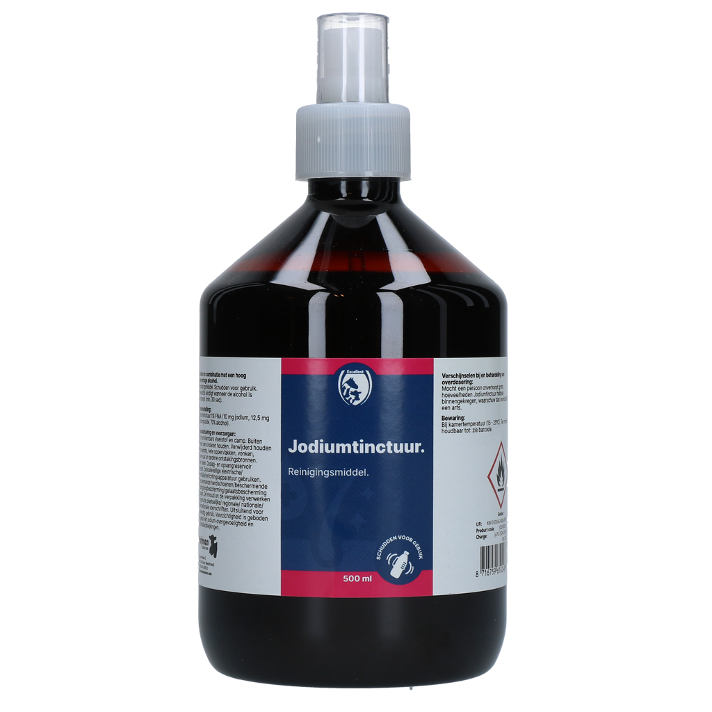Jodium 1% pvp (10 mg per ml) & 70% Alcohol 500 ml