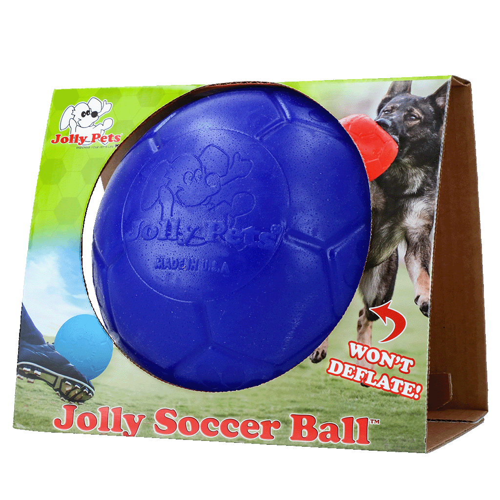 Jolly Soccer Ball Blue L (20 cm)