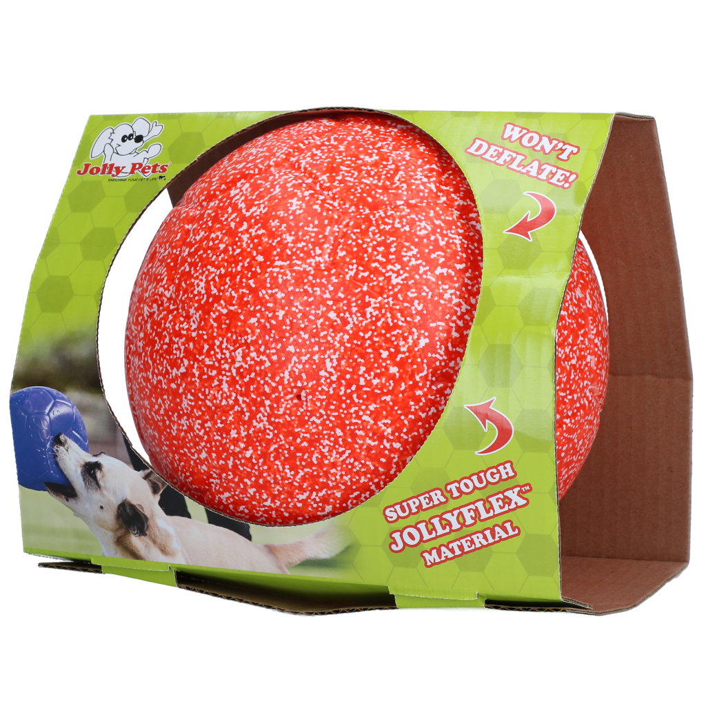 Jolly Soccer Ball Orange/White L (20 cm)