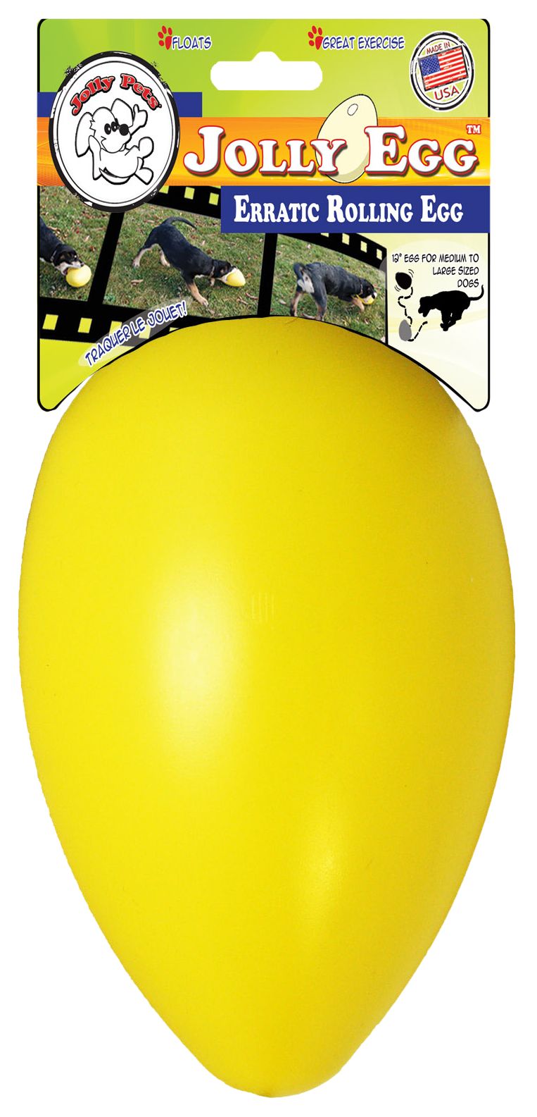 Jolly Egg Yellow S (20 cm)