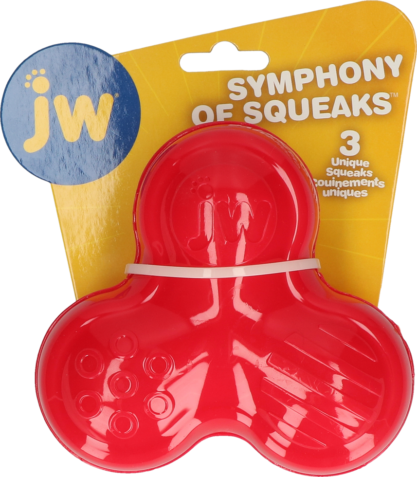 JW Symphony of Squeaks Red