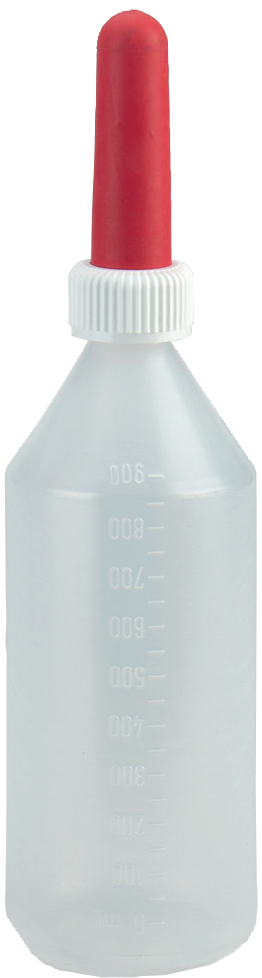 Calf drinking bottle + Teat 1 l