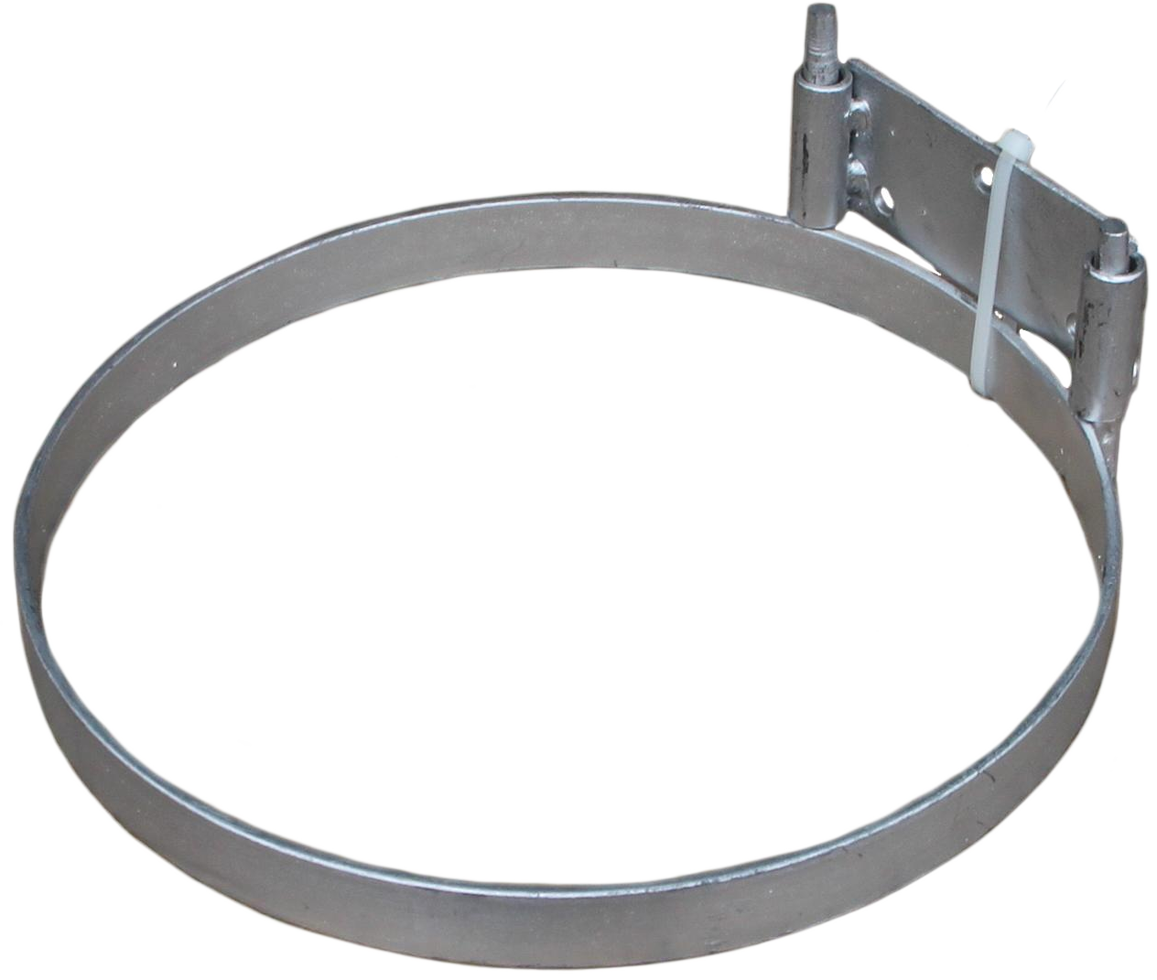 Bucket bracket galvanized 28cm