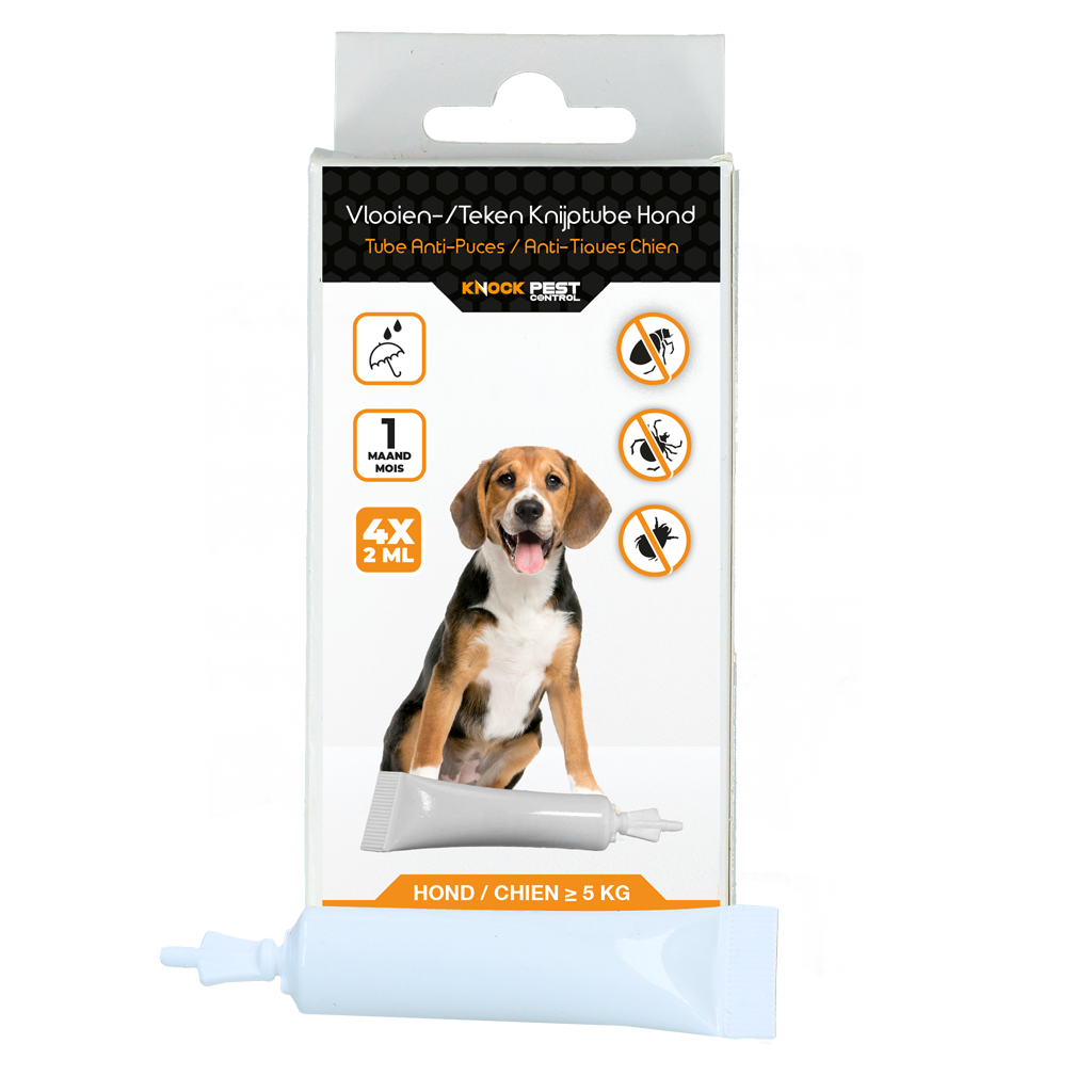 Knock Pest flea/tick squeeze tube dog ≥ 5 kg NL/FR