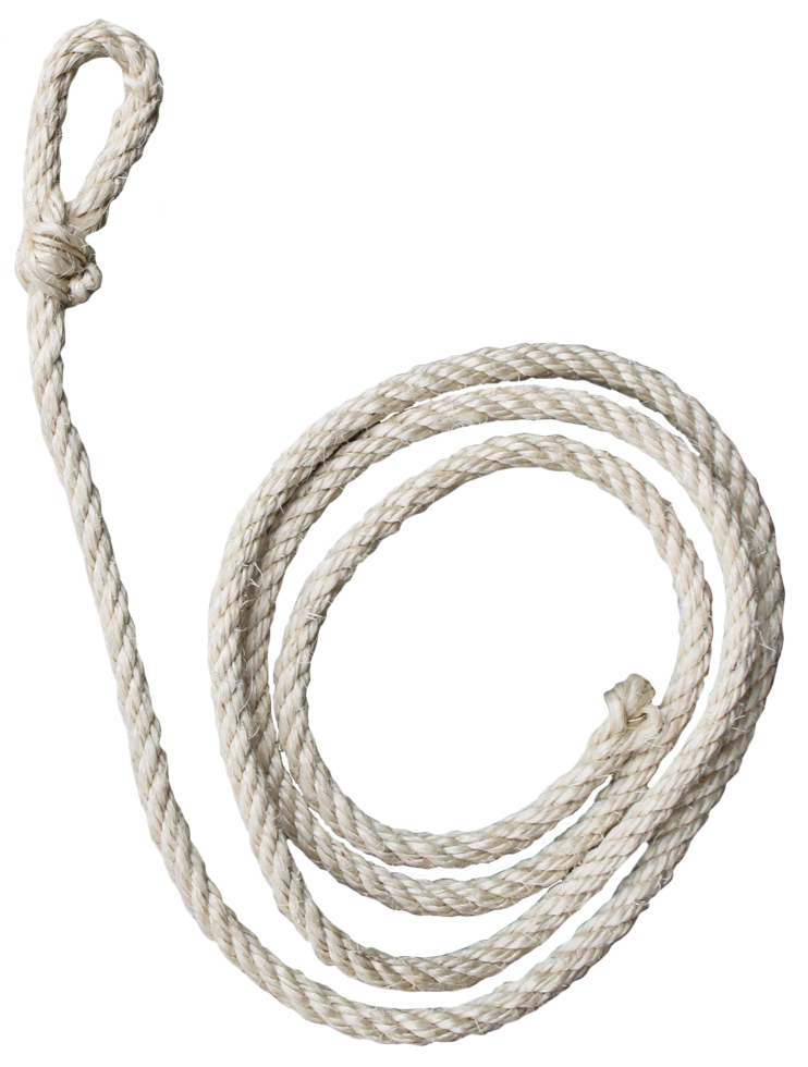 Cow rope standard white sisal