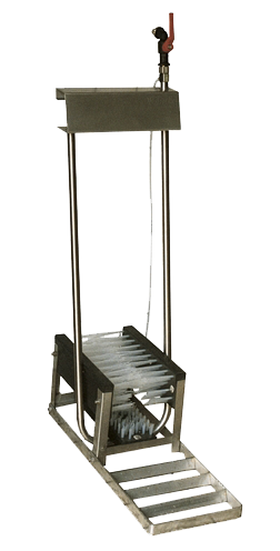 Vink Boot Cleaner Stainless Steel Low (3 Brushes)