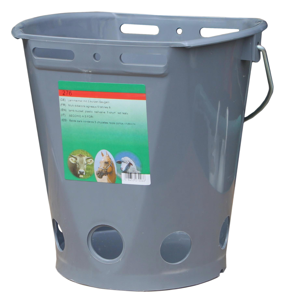 Lambar duplex flat + 5 holes without teats