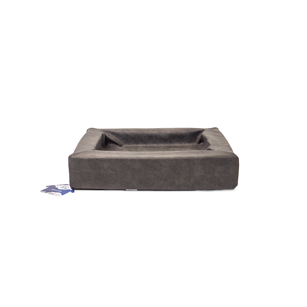 Let's Sleep Comfy Cushion Dog Basket M Anthracite