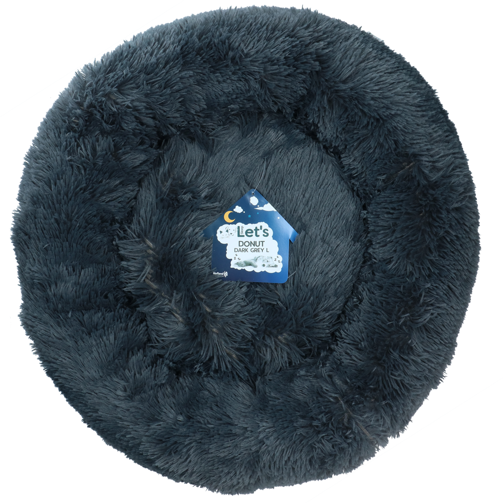 Let's Sleep Donut Dark grey L