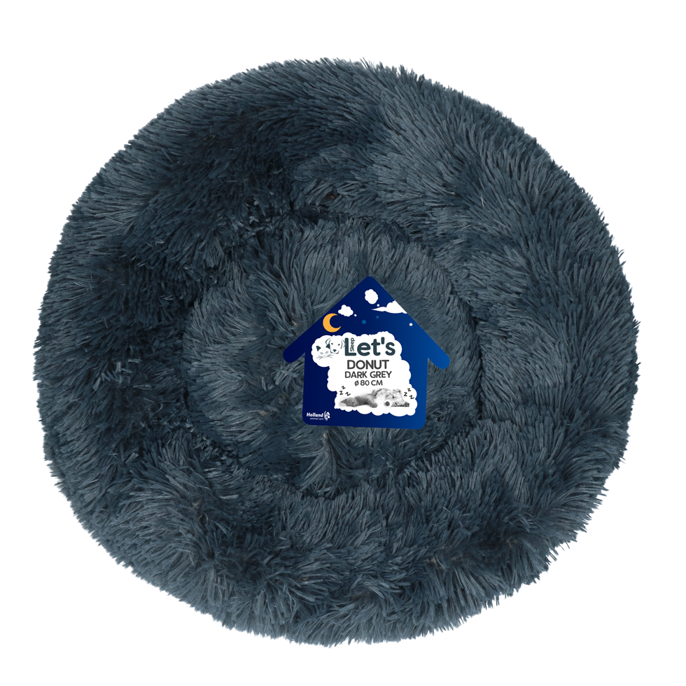 Let's Sleep Donut Dark grey XL