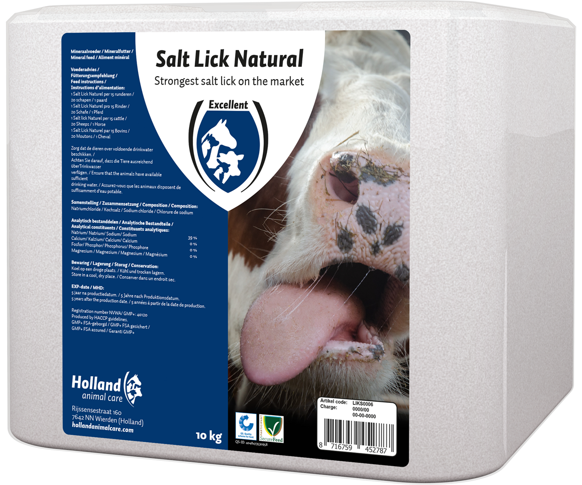 Excellent Salt Lick Natural All Animals 10 kg