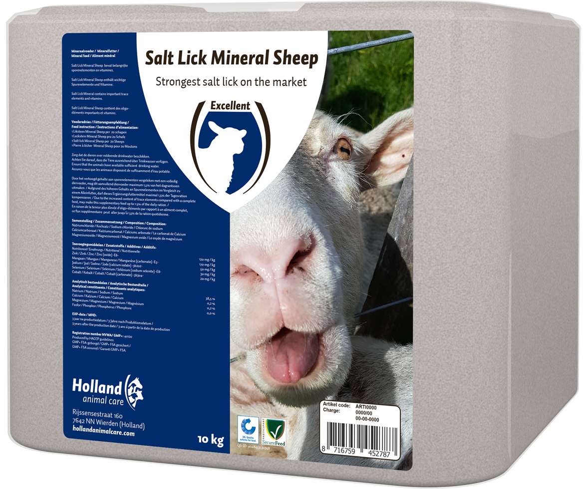 Excellent Salt Lick Mineral Sheep 10 kg