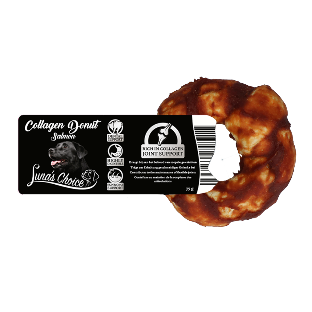 Luna's Choice Collagen Chews Donut Salmon