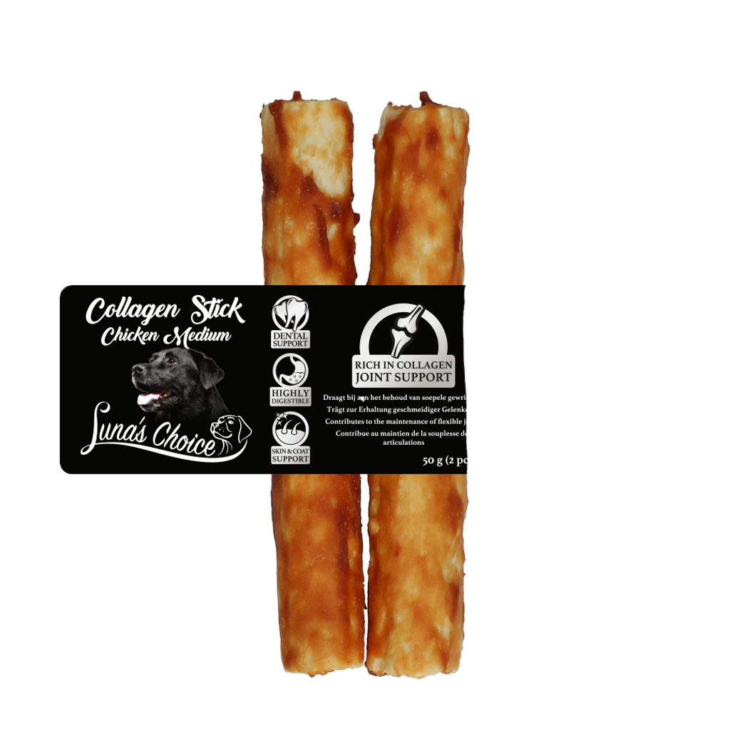 Luna's Choice Collagen Chews Stick Chicken M