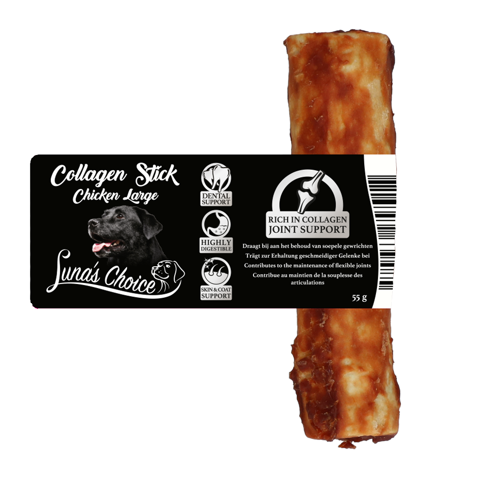 Luna's Choice Collagen Chews Stick Chicken L