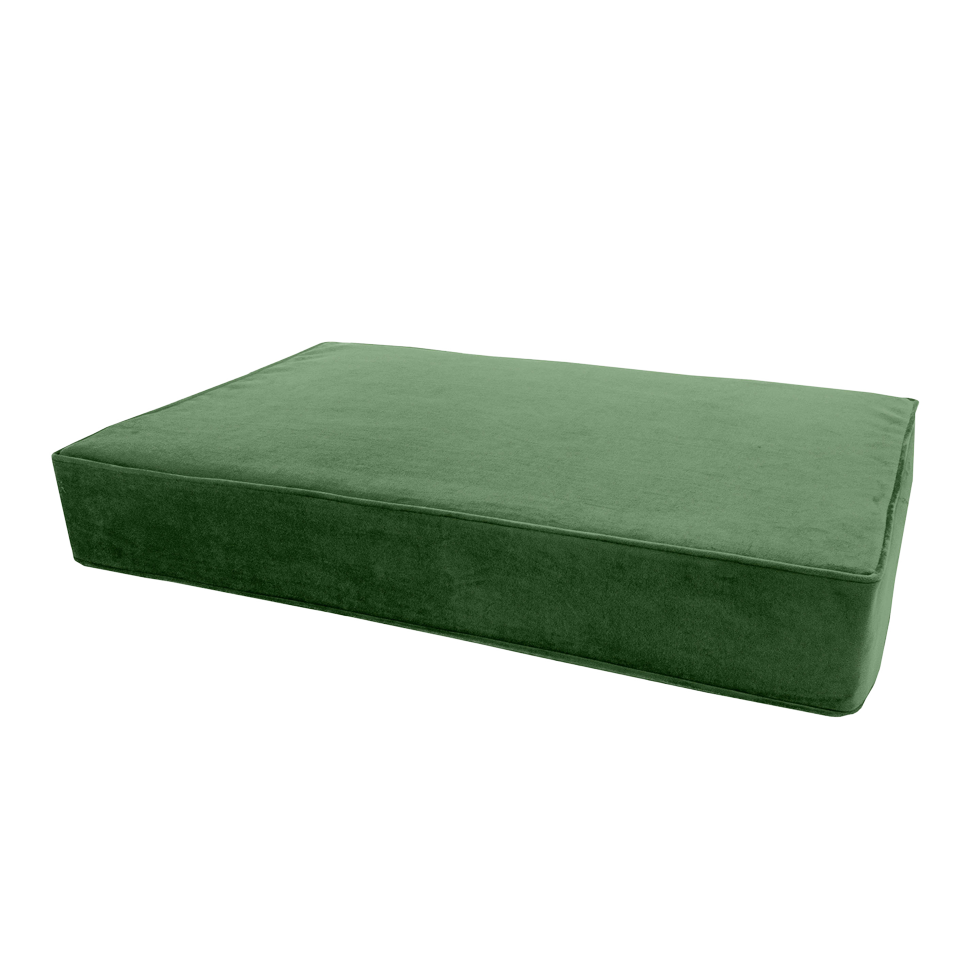 Madison Orthopedic Cushion Velvet Green S