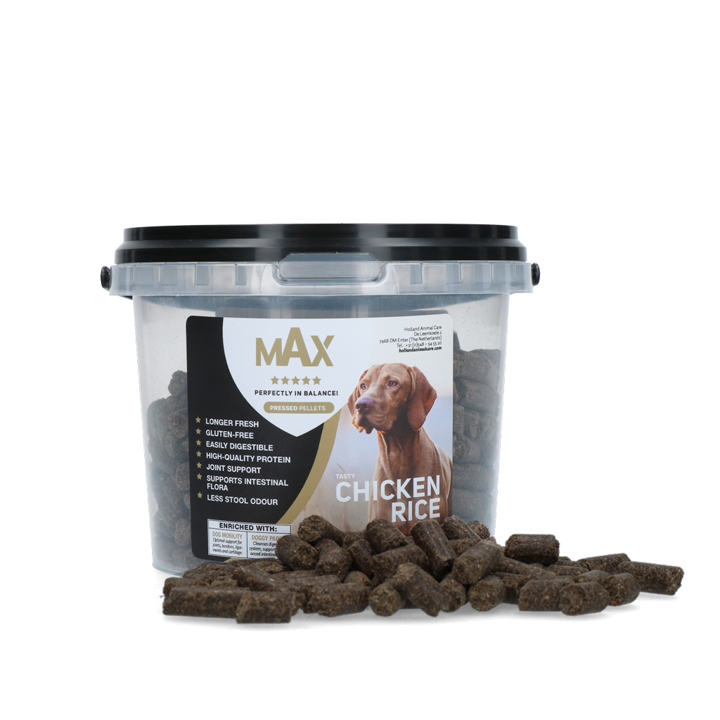 Max Adult Pressed Kibble Chicken & Rice 400 g