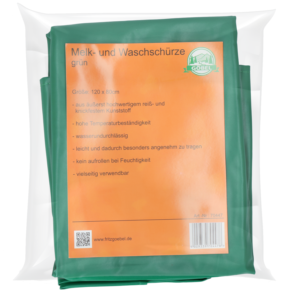 Milking and water apron multifunctional 80 x 120 cm Green