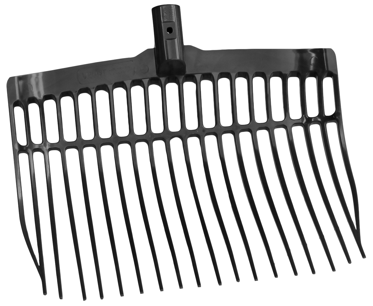 Shaving fork without handle Black