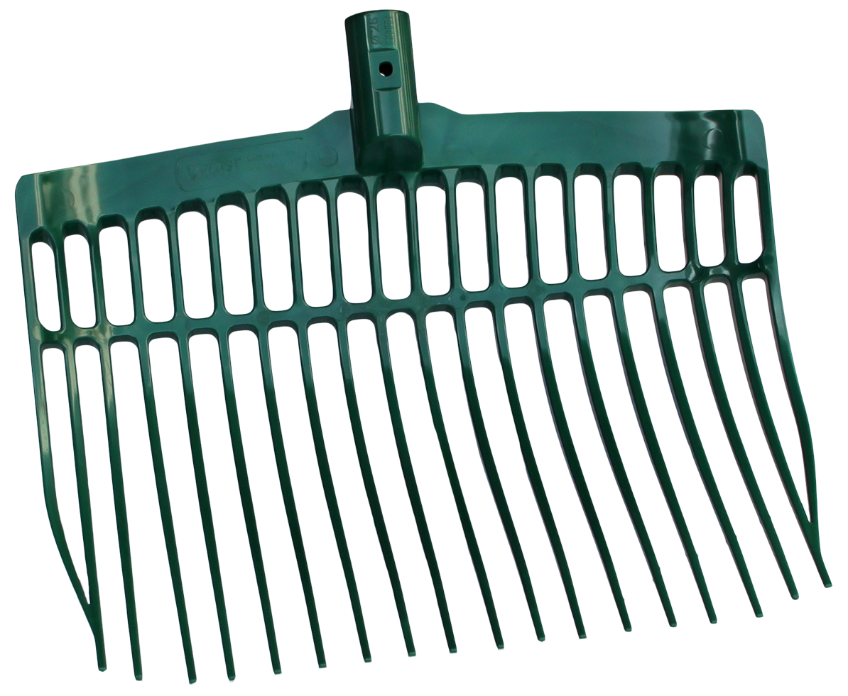 Shaving fork without handle Green