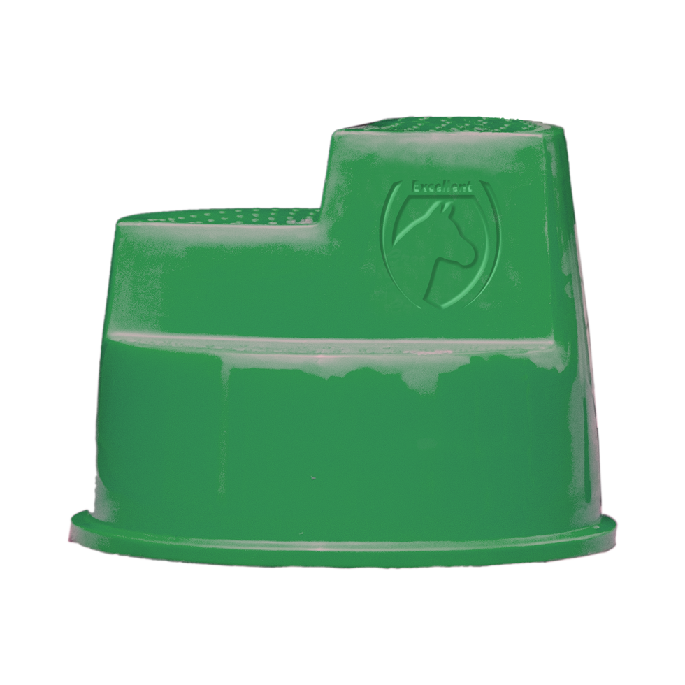 Excellent Horse Mounting Block 3 Steps Green