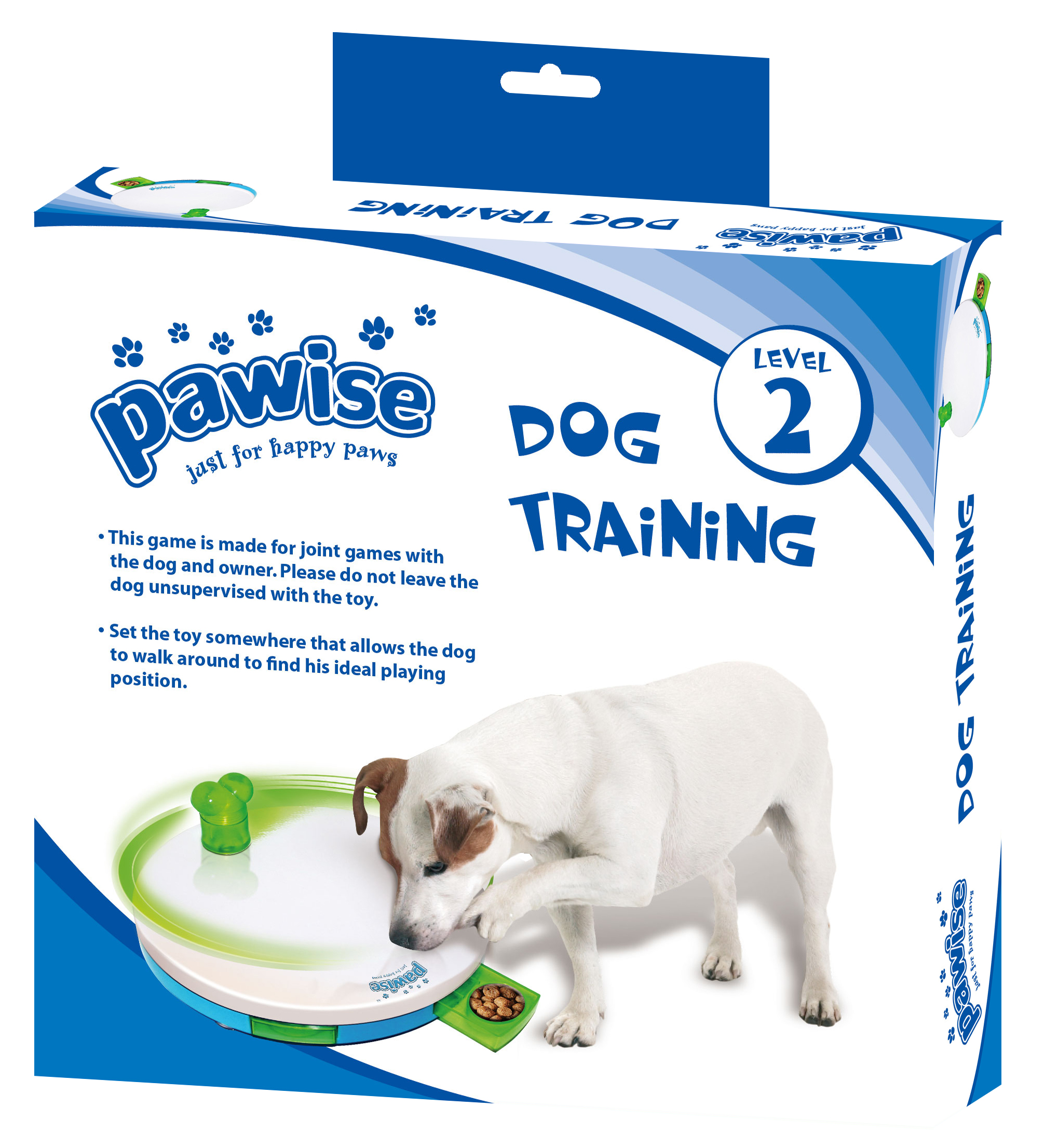 Pawise Dog training toy - Level 2 Spinning Feeder