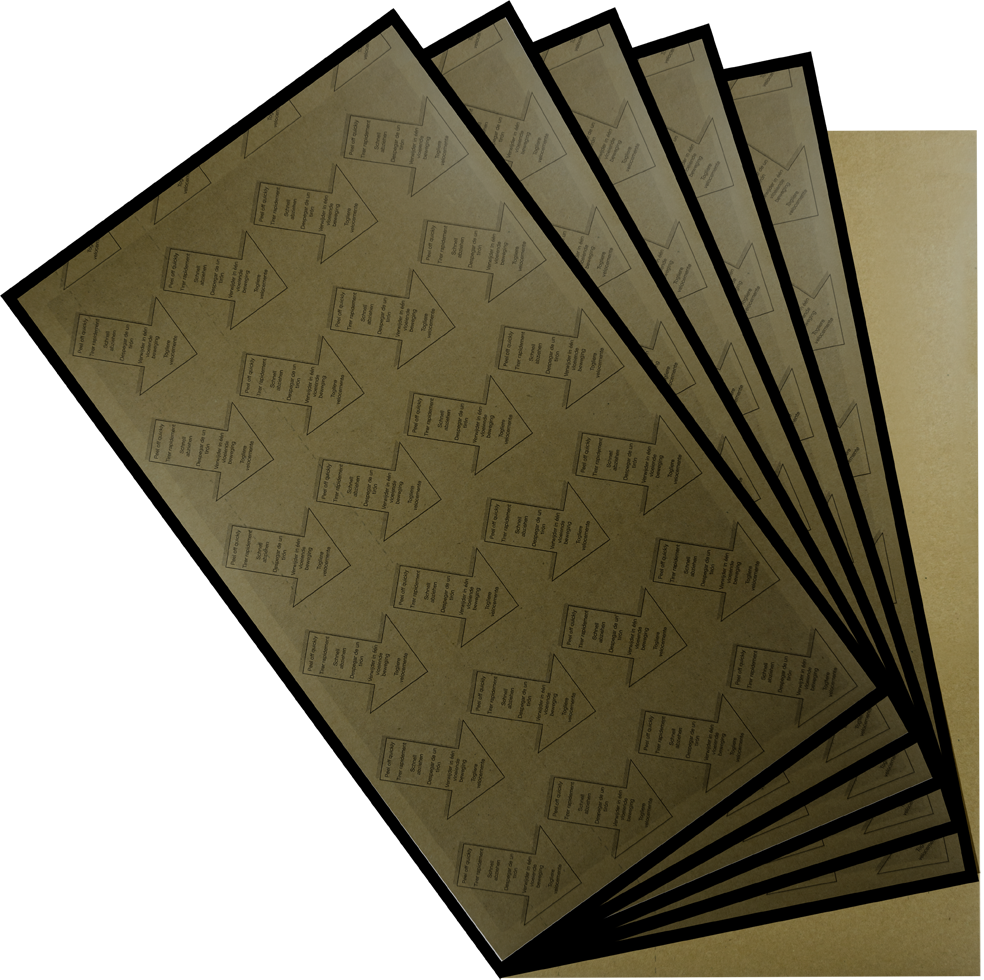 PestWest Chameleon Glue Plate 6 pieces Cardboard