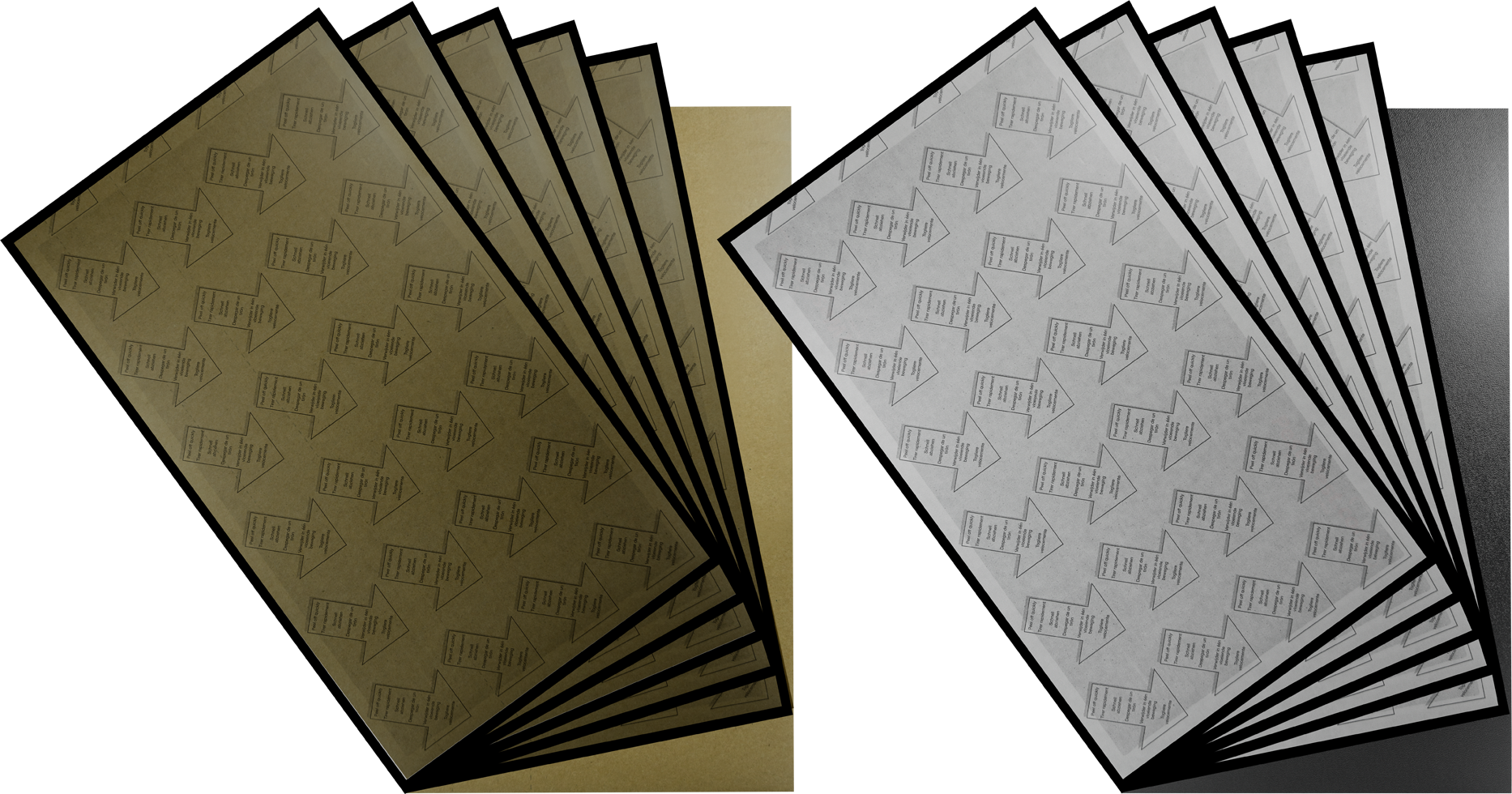 PestWest Chameleon Glue Plate 6 pieces Plastic