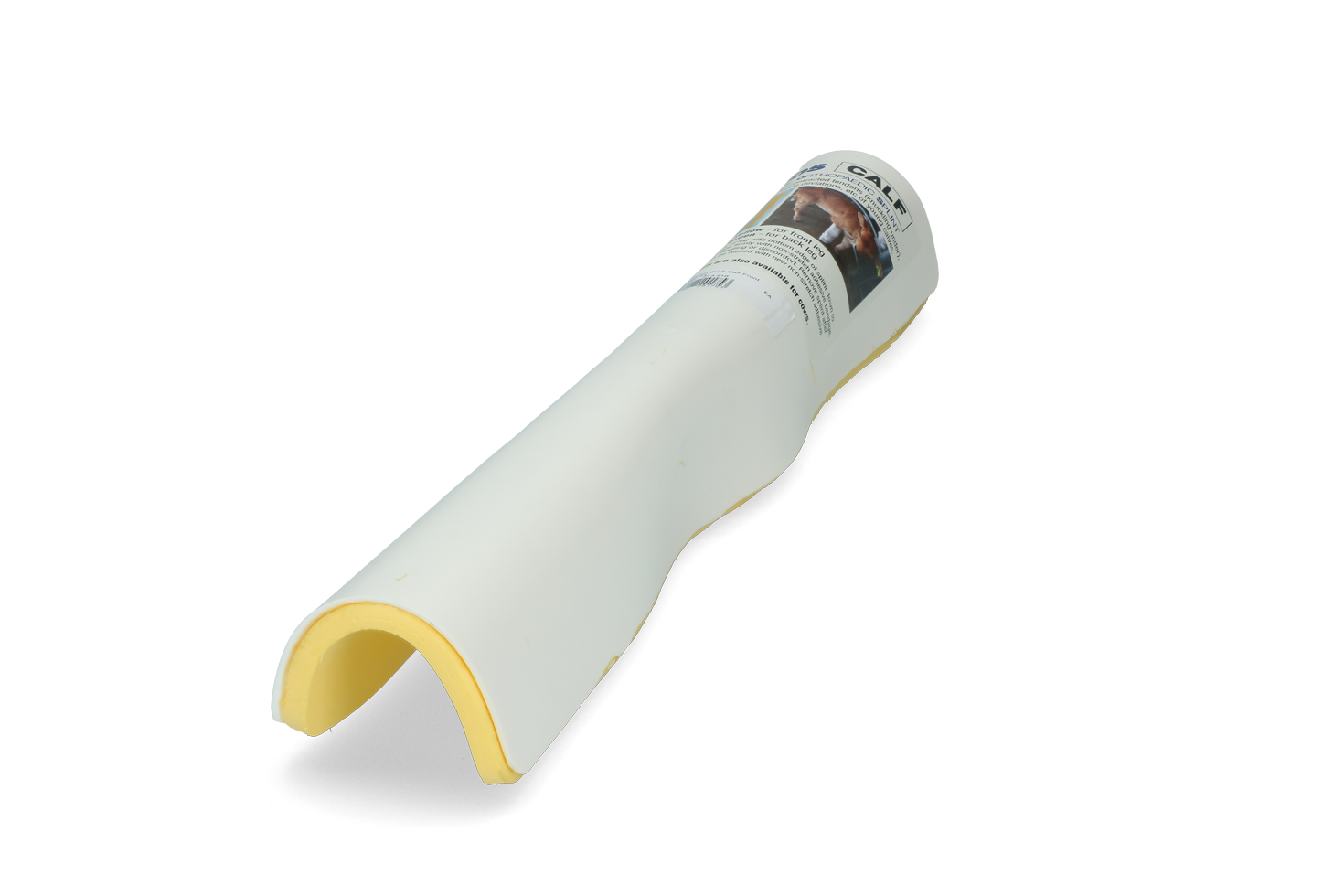 Leg Splint Calf front leg yellow