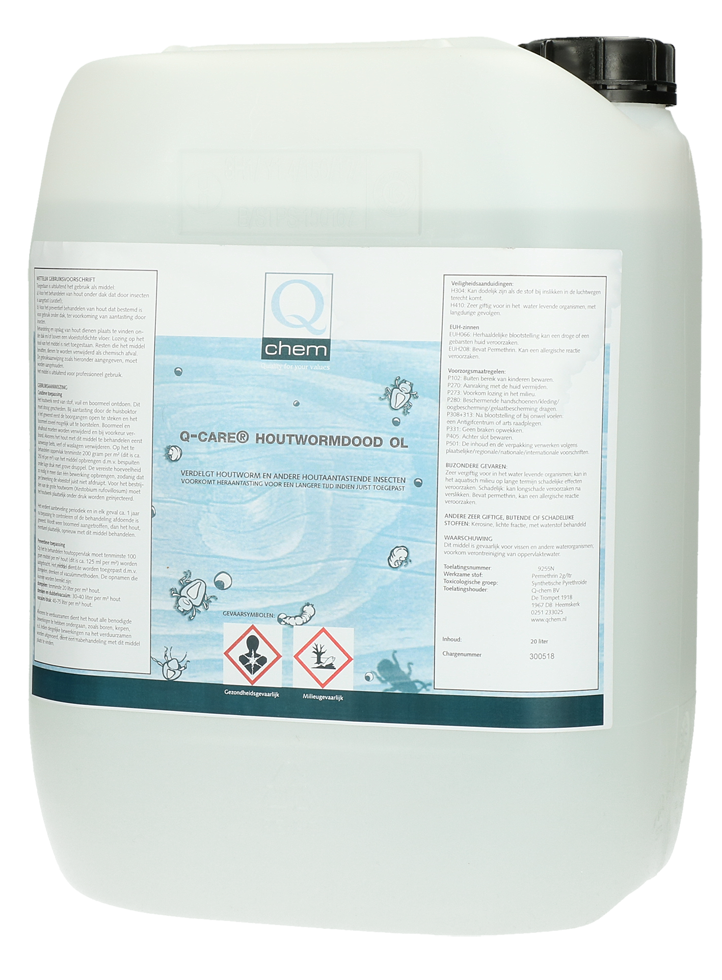 Q-Care Houtwormdood OL Agra/Prof 20 l