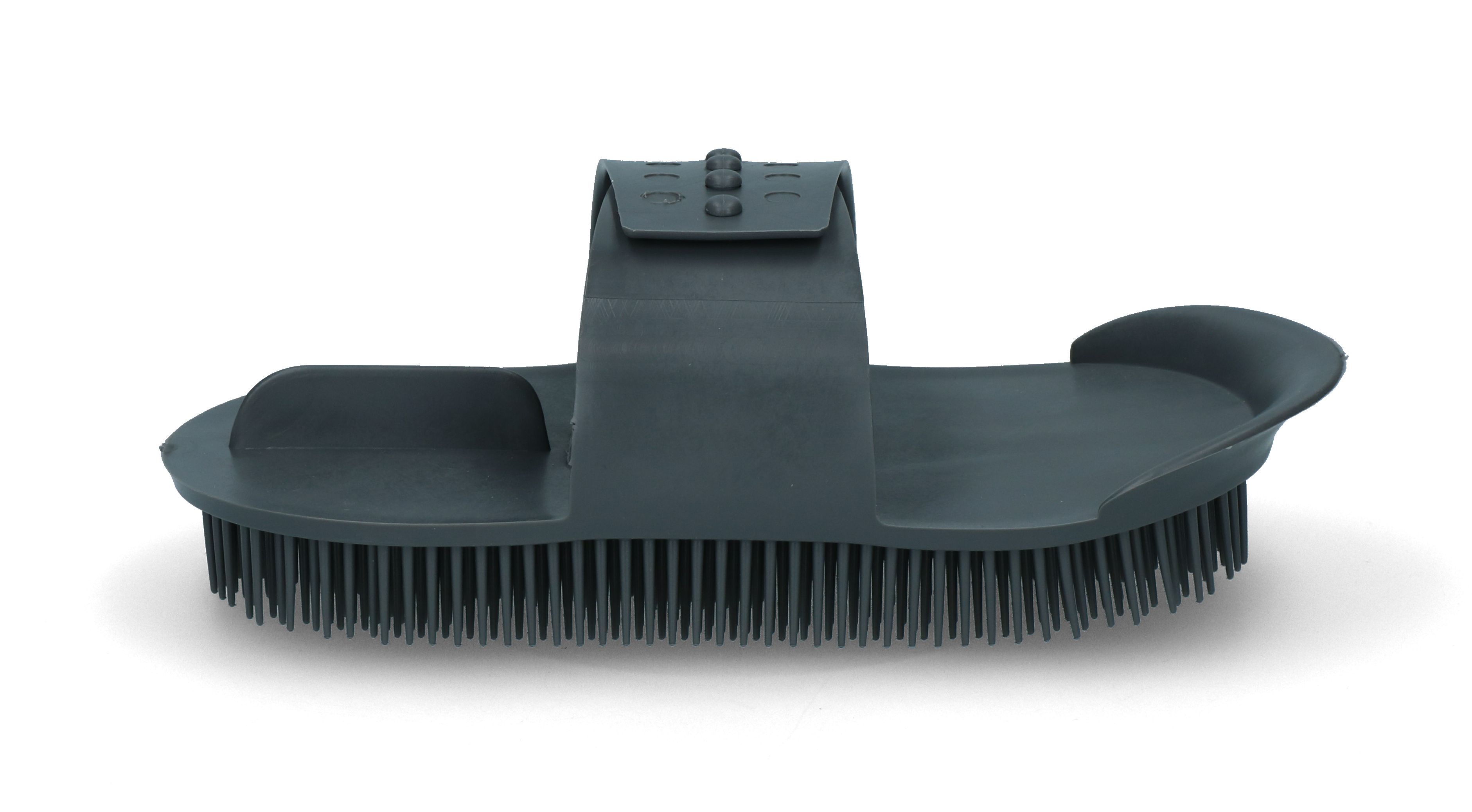 Curry comb Original 180 x 90 mm Grey