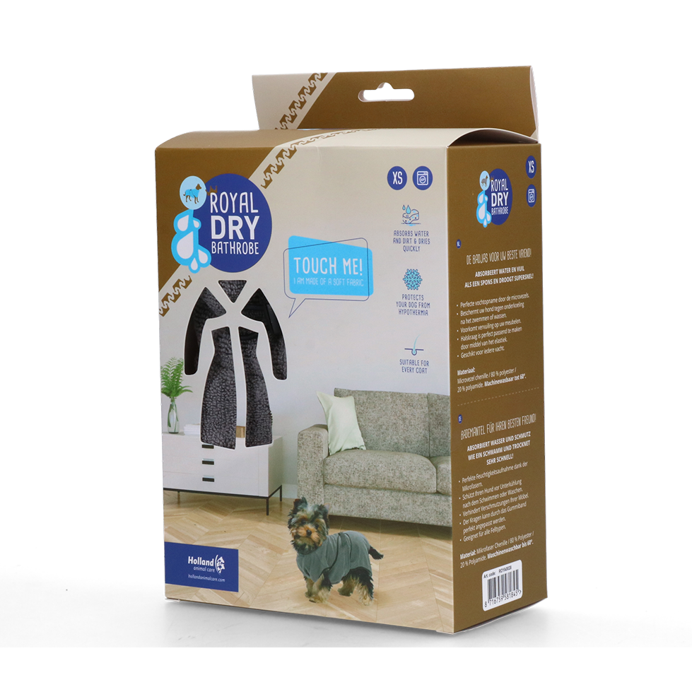 Royal Dry Bathrobe For Dogs XS