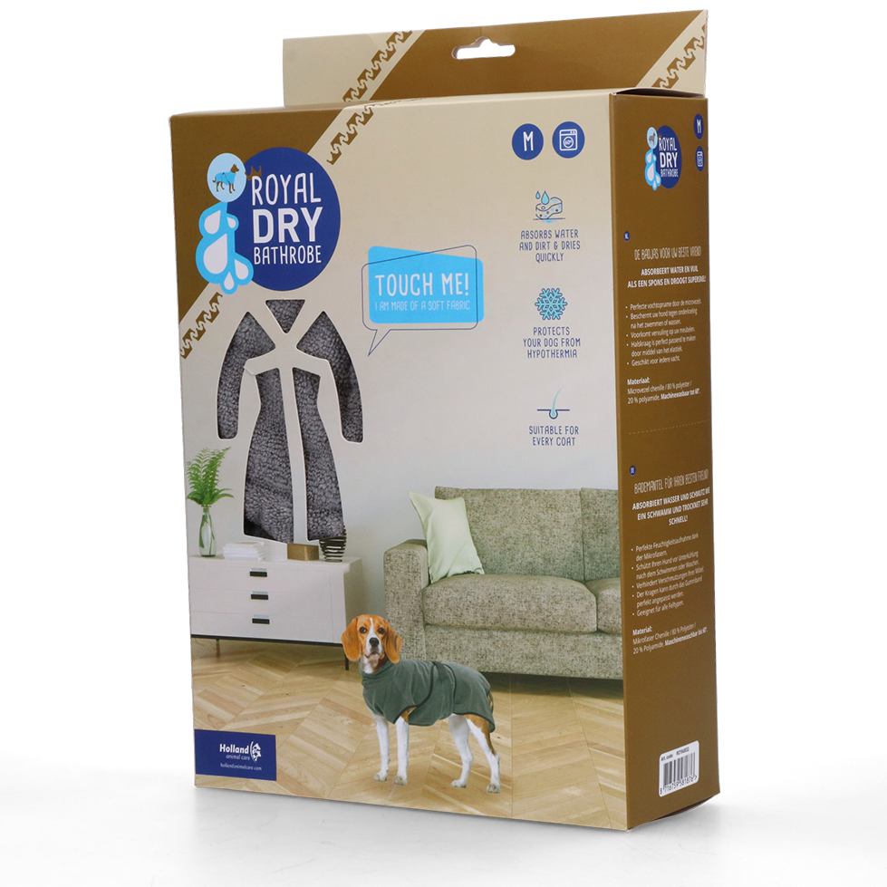 Royal Dry Bathrobe For Dogs M