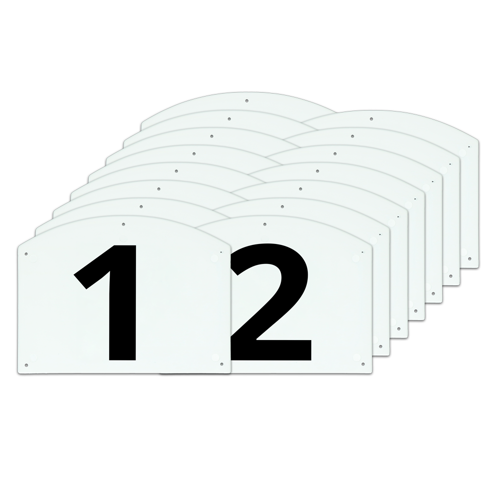 Show Jump numbers and letters