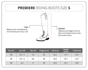 PREMIERE Riding Boot Saco Small Shaft
