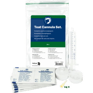 Teat cannula set