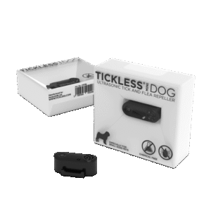 Tickless Mini Dog Rechargeable Black