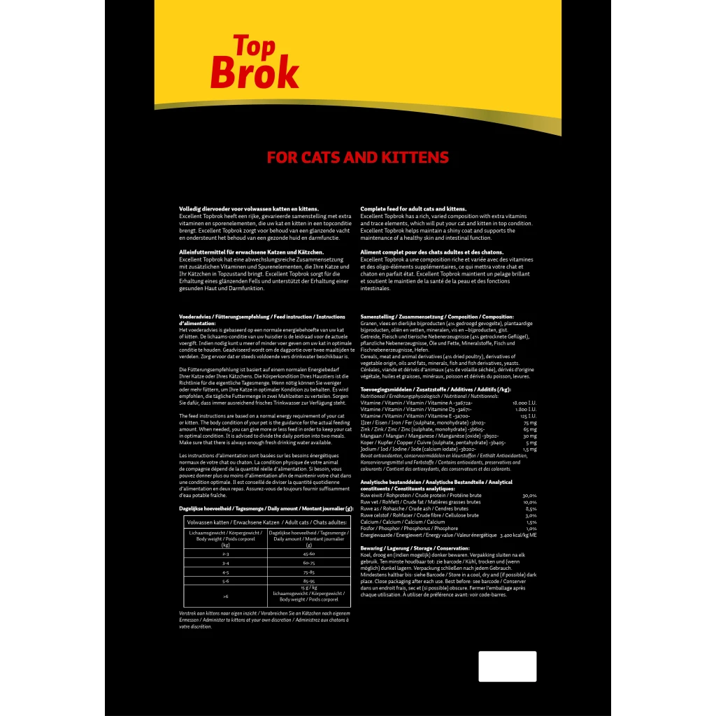 Topbrok Excellent Cat and Kitten 10 kg - Image 3
