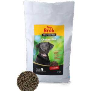 Topbrok Dog Pressed Kibble Chicken & Rice 12 kg