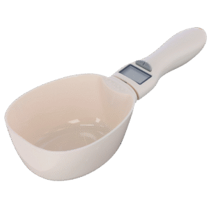 Feed scoop with digital scale