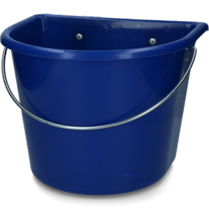 vPlast Manger Portable /w Hooks & Handle 15 l Dark blue