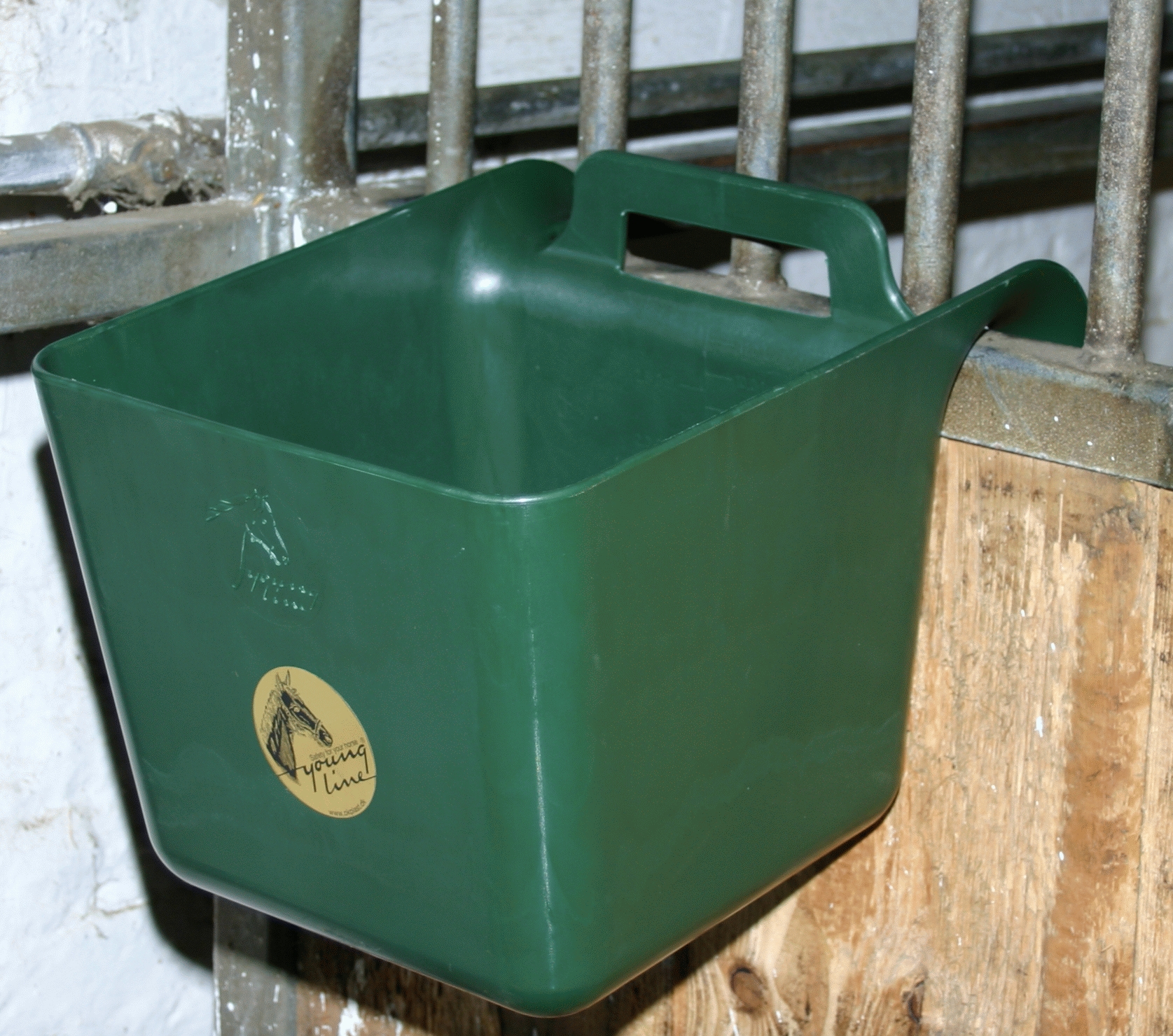 OK Plast Feed trough with hookover 11 l Green - Image 3