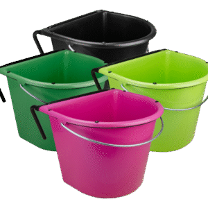 Feed trough 15 l with hook and handle Dark Green