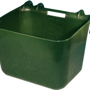 Feed trough with plastic hooks 30 l plastic