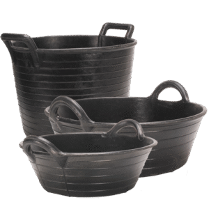 Rubber feed trough 20 l