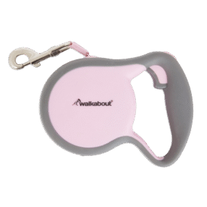 Walkabout Retractable Leash Pink L
