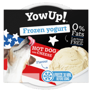 YowUp! Frozen Yoghurt Hot dog with Cheese