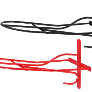 Saddle Rack Metal 54 cm Red