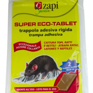 Zapi Super Tablet Rats and Mice sticky trap 19 x 28 cm
