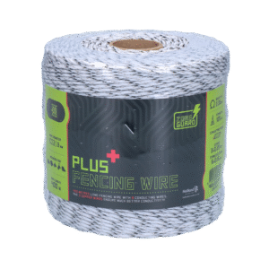 ZoneGuard 3 mm Plus fencing wire white and black 400 m